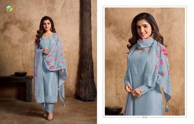 Vinay Kaseesh Sahana Embroidery Designer Salwar Suits Catalog
